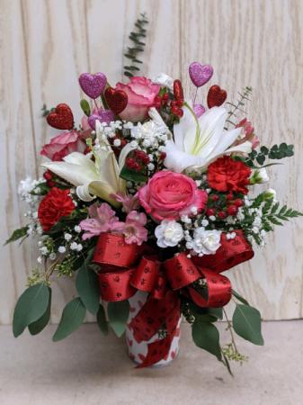 Valentine's Spectacular  Vase 