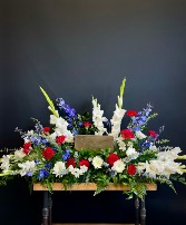 Valor and Honor  Urn Arrangement