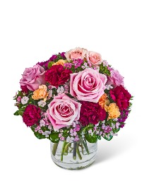 Vanessa's Manhattan Blush Flower Arrangement