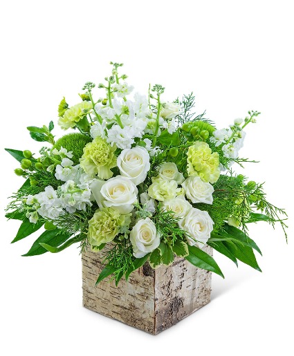 Vanilla Birch Flower Arrangement