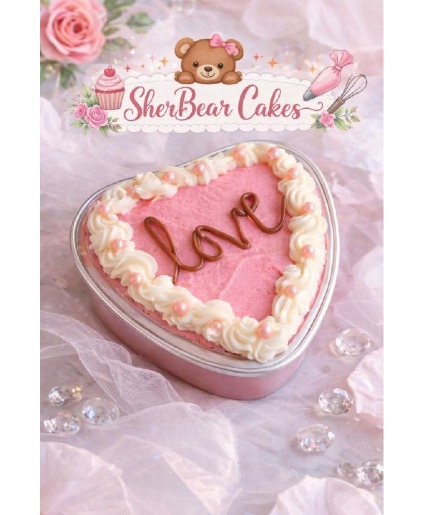 Vanilla Buttercream Cake for  Feb 11th-14th  ONLY Individual Cake 