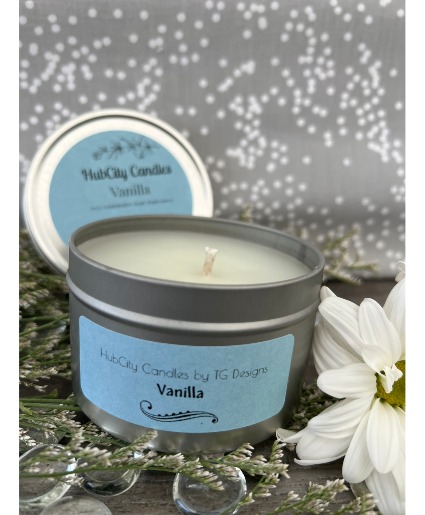 Vanilla Candle Tin 