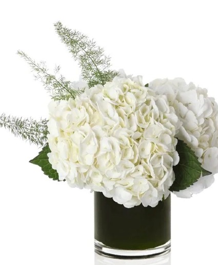 Vanilla Hydrangea Bouquet  Hydrangea arrangement