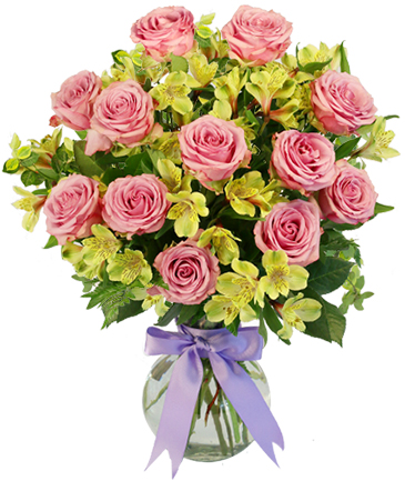 Pinky Swear Vase Arrangement  in Fort Smith, AR | FIG & FERN FLORAL