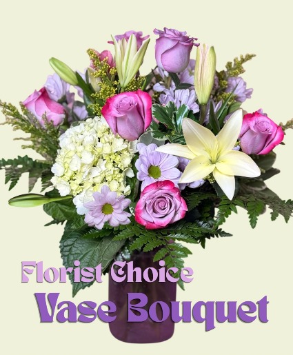 Vase Bouquet Florist Choice 