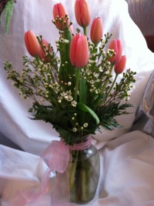 Vase of Tulips Vase Arrangement