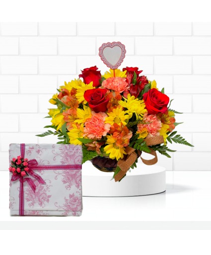 Bright and Beautiful Floral Arrangement