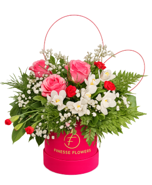 Velvet Kiss Velvet Box Arrangement