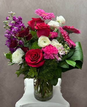 Velvet Romance  Floral Design 
