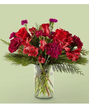 Velvet Stocking Bouquet