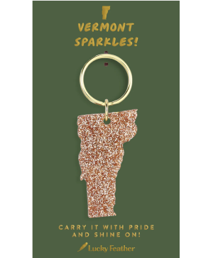 Vermont Sparkles Keychain 