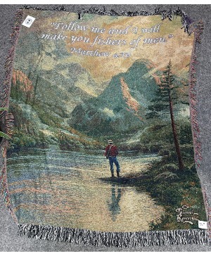 Verse Throw Afghan Blanket