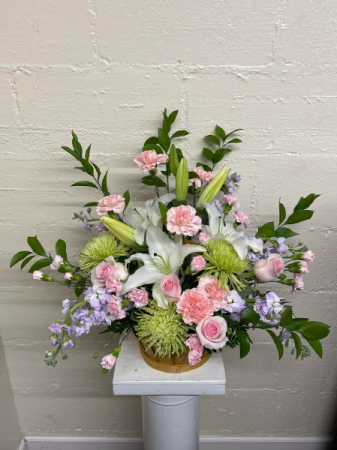 Very Pastel  Sympathy Basket