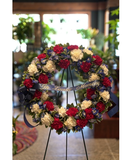 Veteran's Honor 18" Patriotic Wreath
