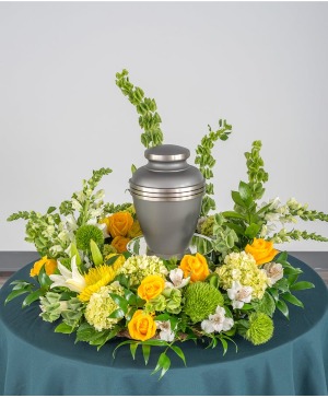 Vibrant Color Cremation Urn Tribute 
