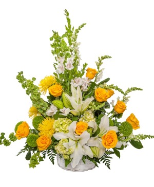 Vibrant Color Floor Basket 