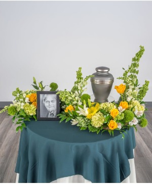 Vibrant Color S-Shape Urn Tribute 