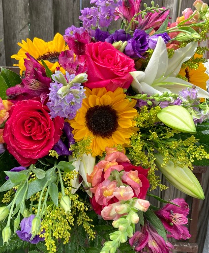 Vibrant Colors Floral Arrangement