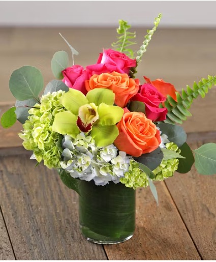 Vibrant Delight  Vase Arrangment 