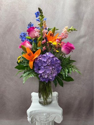 Vibrant Garden Delight  Floral Design