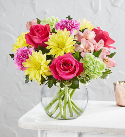 Vibrant Gem Bouquet Fresh Arrangement