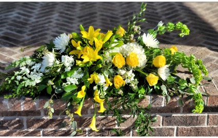Vibrant Life Casket Spray 