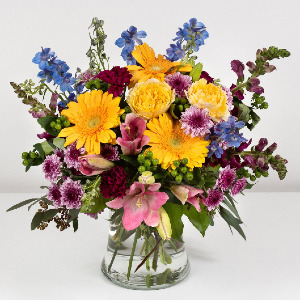 Vibrant Meadow Vase Arrangement