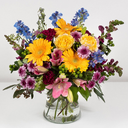 Vibrant Meadow Vase Arrangement