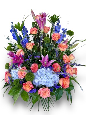 Vibrant Spirit Cremation Flowers for Urn