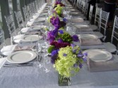 Vibrant Modern Classic Table Setting