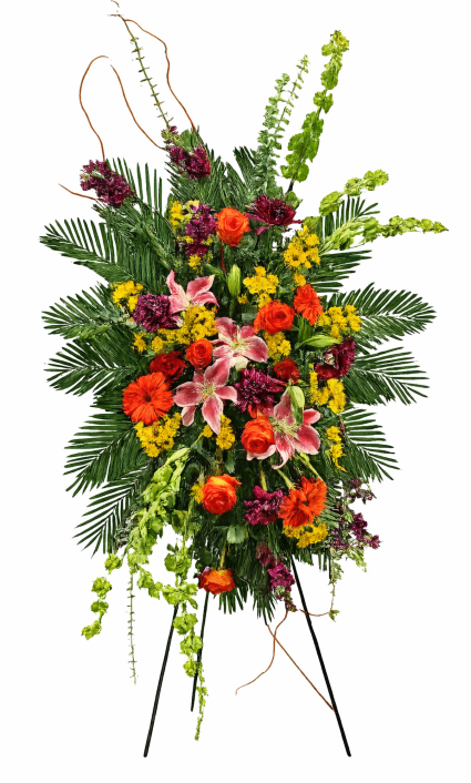 Vibrant Standing Easel Standing Spray