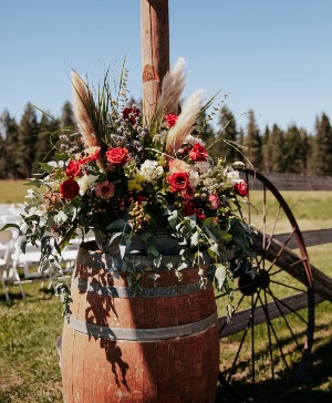 Vibrant Summer Barrel 