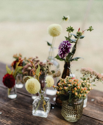 Vintage Florals Centerpieces