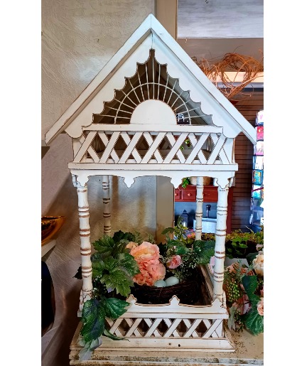 VINTAGE FLOWER GAZEBO 