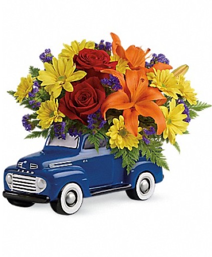 Vintage Ford Pickup Bouquet For Him