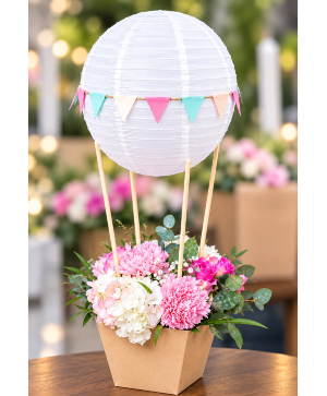 Vintage Hot Air  Balloon Arrangement