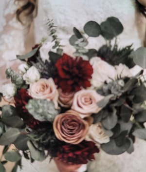 Vintage Romance bridal bouquet