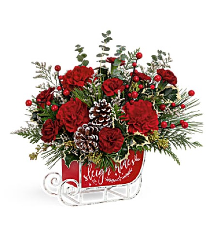 Vintage Sleigh Ride Bouquet