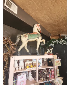 Vintage Wooden Horse 