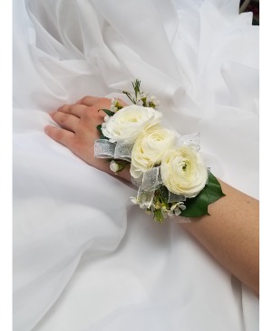 Vintage wrist corsage