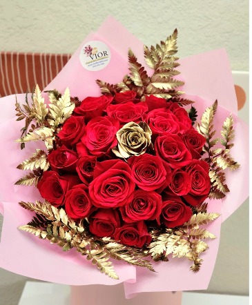 VIOR-ABLE  24 Roses (Pick Your Color)  in Vacaville, CA | Vior Floral Art