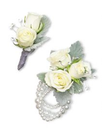 Virtue Corsage and Boutonniere Set Corsage/Boutonniere