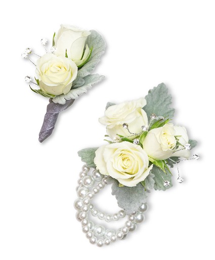 Virtue Corsage and Boutonniere Set Corsage/Boutonniere
