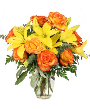 Vivid Amber  Bouquet