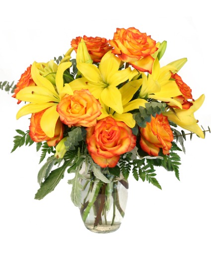 Vivid Amber  Bouquet