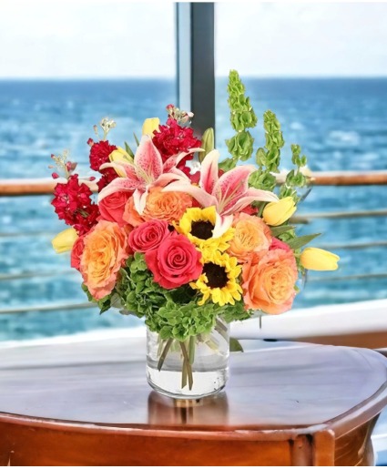 Vivid Daydream Vase Arrangement 