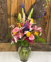 Vivid Delight Flower Arrangement