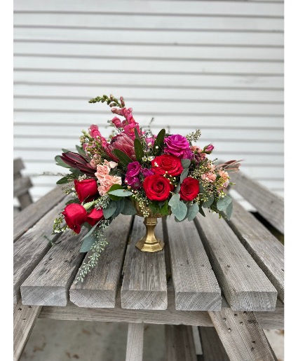 Vivid Dream  Colored Rose Protea mix 
