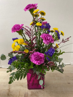 Vivid Fuchsia Mix Arrangement