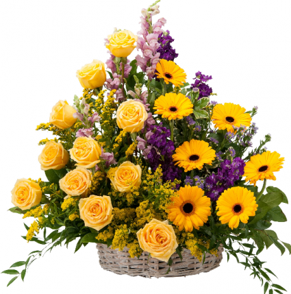 Vivid Memories Basket Tribute 